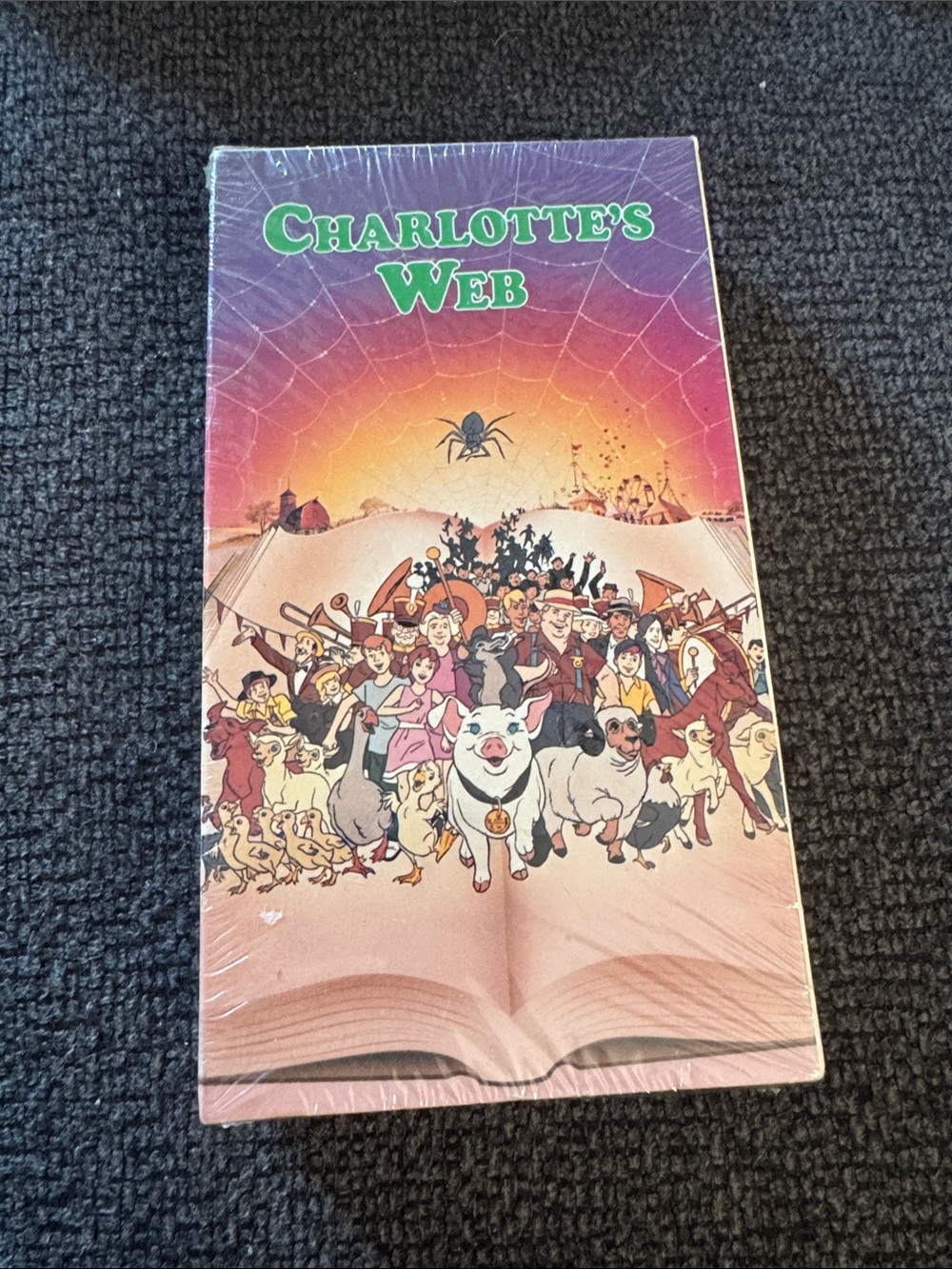 Sealed Vintage Charlotte's Web VHS Tape